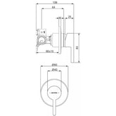 Methven Arrow Shower / Bath Mixer